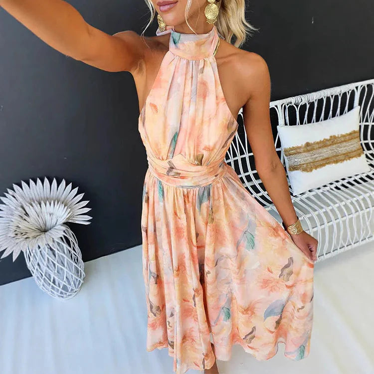 SOPHIE | Vestido Melocotón Sunset