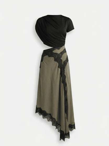 MAR | Conjunto Top y Falda De Encaje Limited Edition