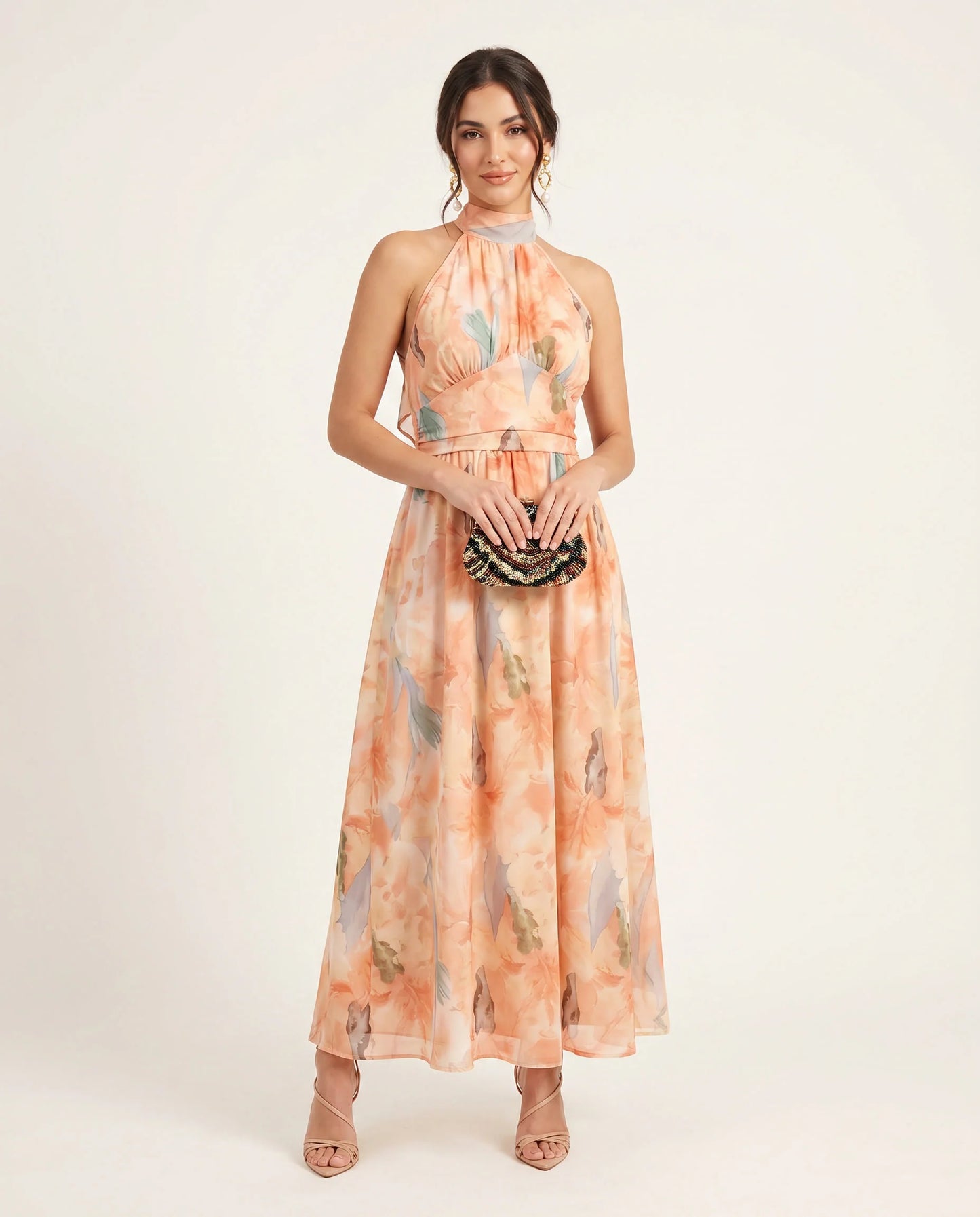 SOPHIE | Vestido Melocotón Sunset