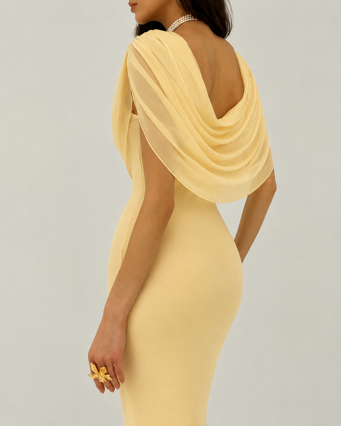 AURELIA | Vestido satinado de gala