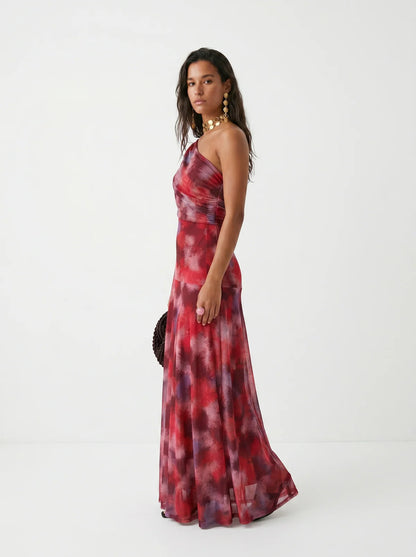 AMARA | Vestido Maxi Red Muse