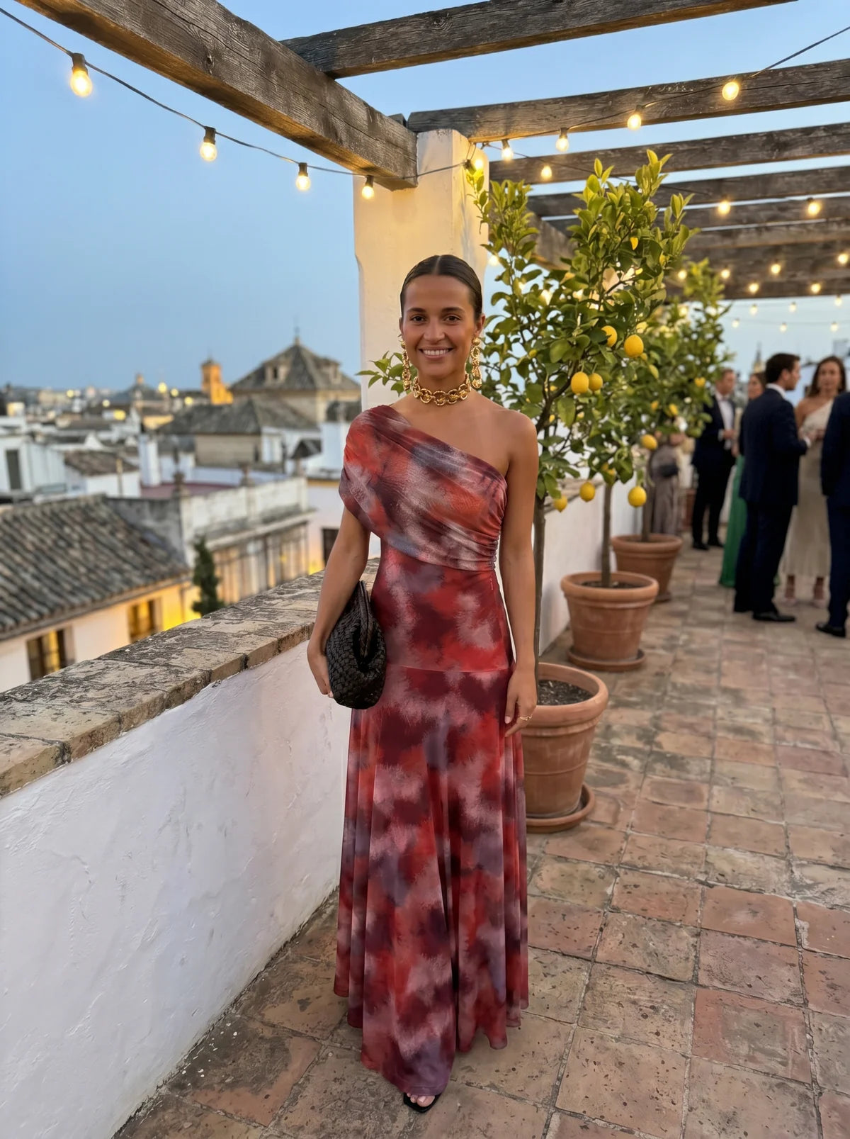 AMARA | Vestido Maxi Red Muse