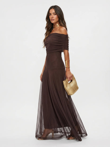 AMARA | Vestido Maxi Red Muse