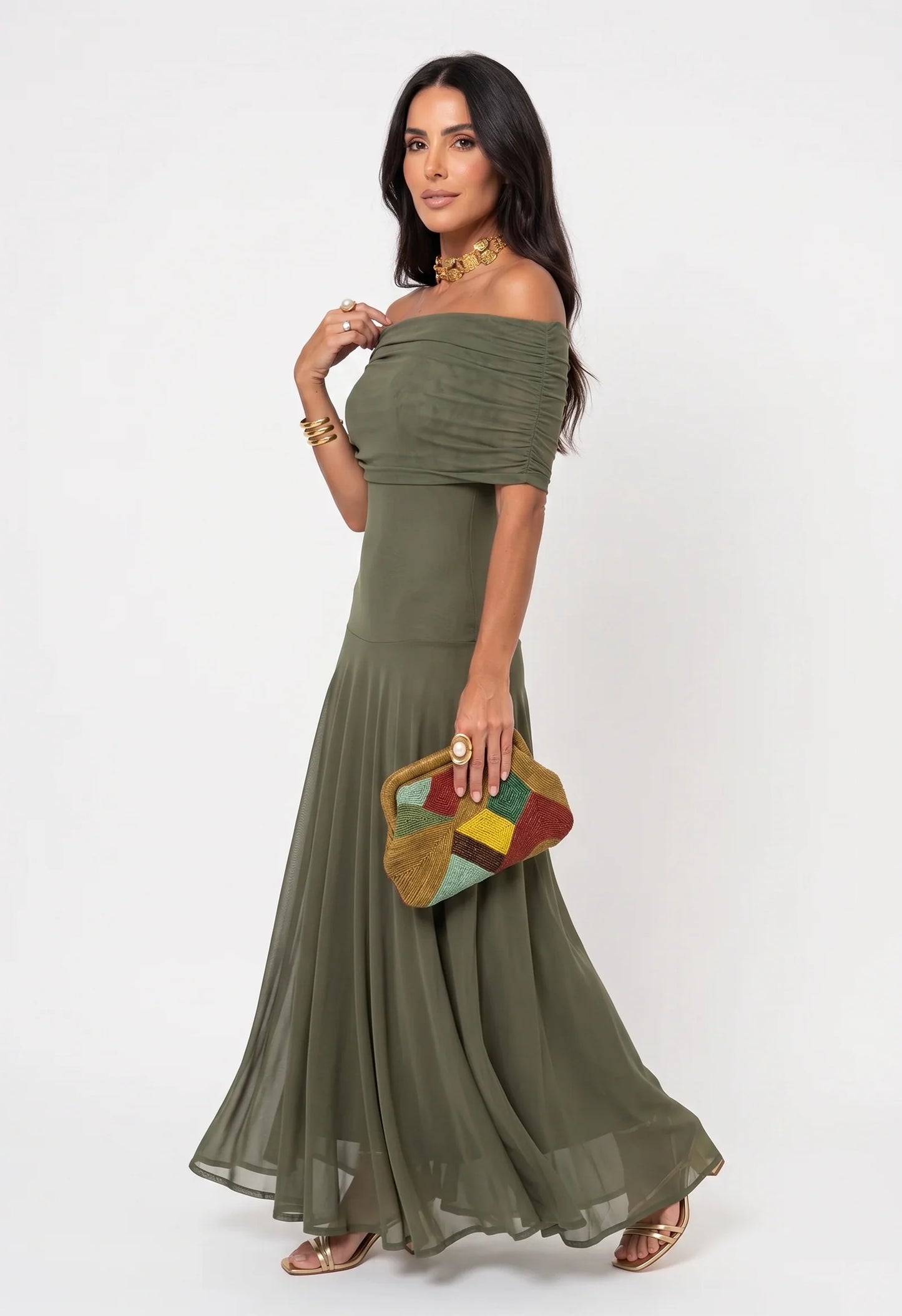AMARA | Vestido Maxi Red Muse