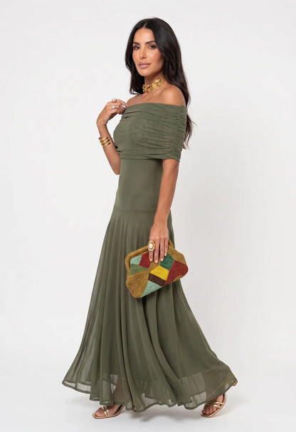 AMARA | Vestido Maxi Red Muse