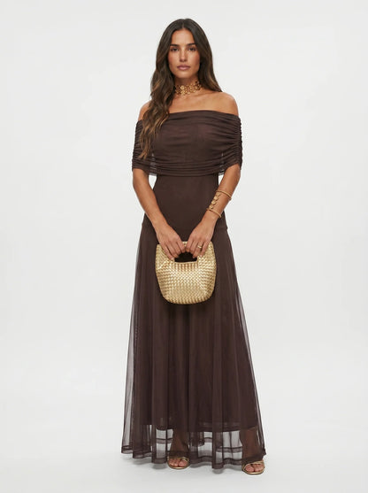 AMARA | Vestido Maxi Red Muse