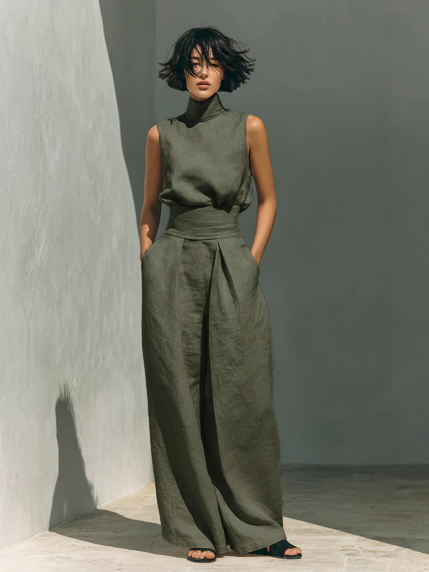 NATALIA | Mono Largo De Cuello Halter