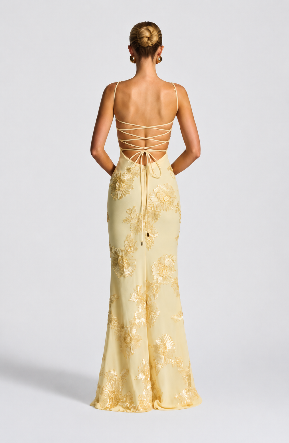 INDARA | Vestido Largo Satin Elegance
