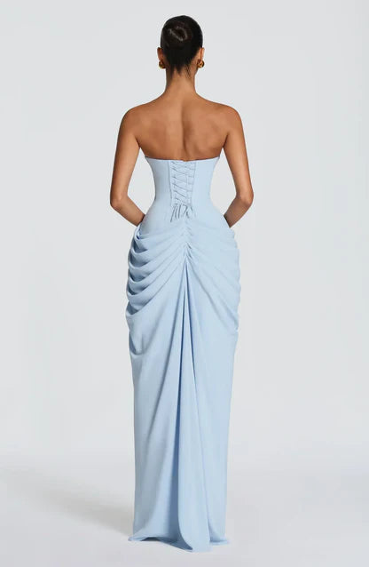 LUNA | Vestido Largo Satinado Elegante