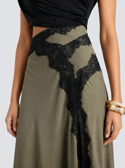 MAR | Conjunto Top y Falda De Encaje Limited Edition