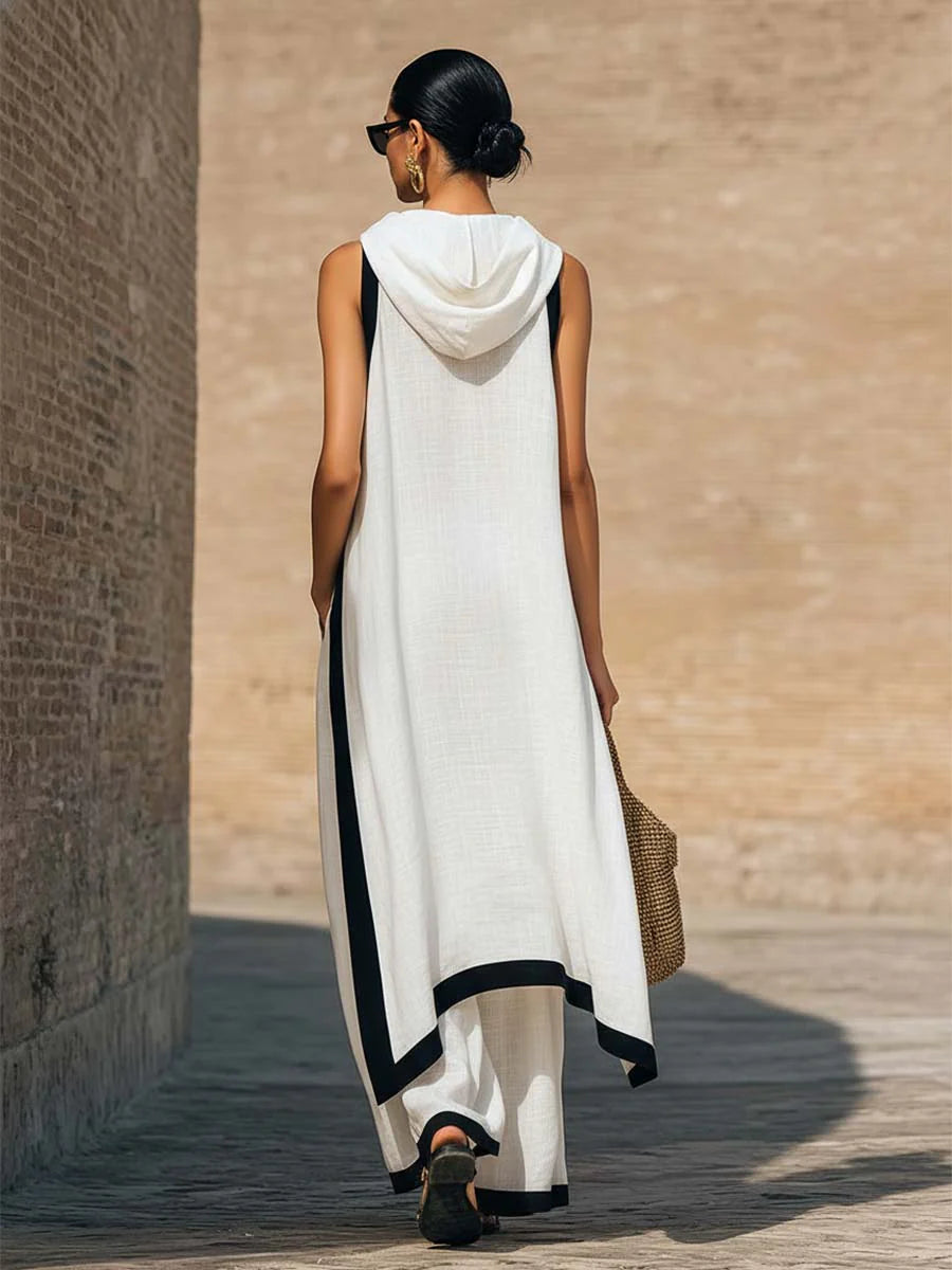 GIADA | Conjunto Elegante Con Corte Artístico.